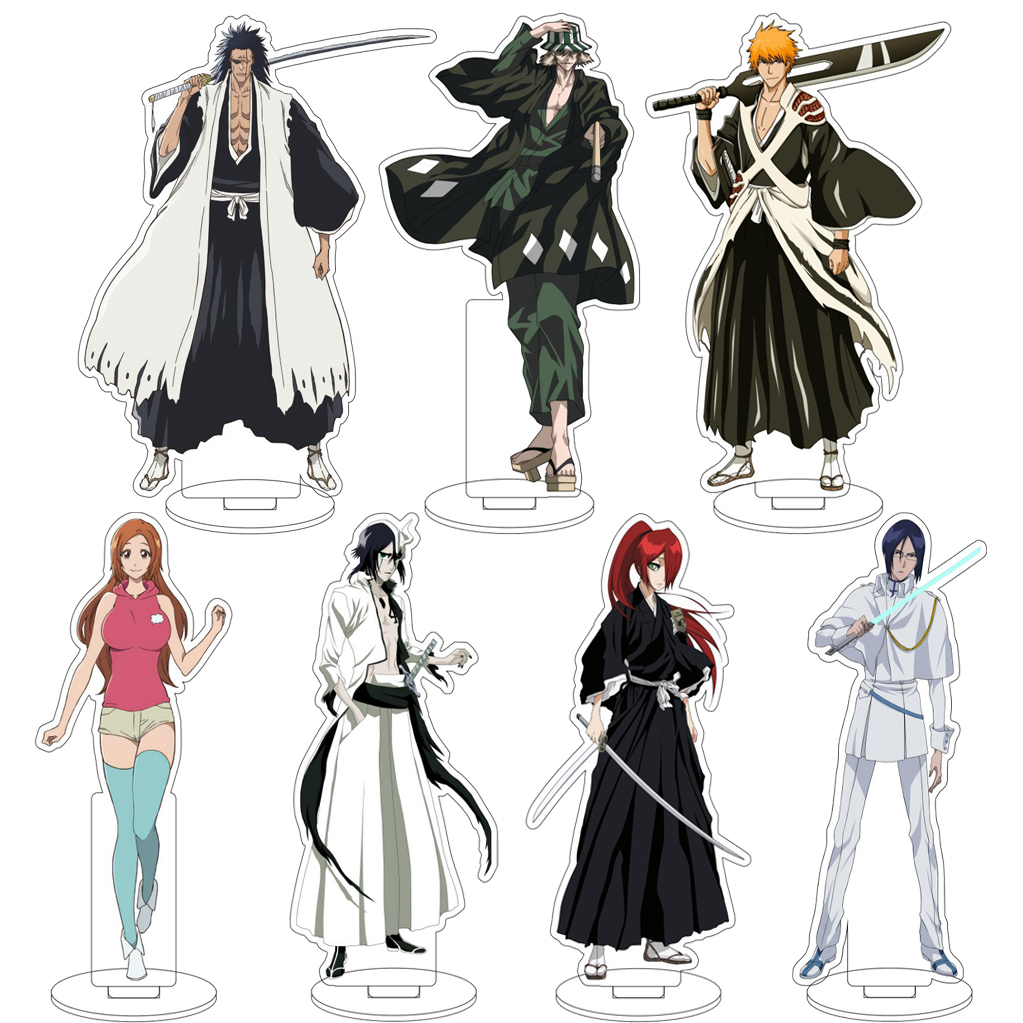 Anime Merchandise Collection - 16CM Anime BLEACH Kurosaki Ichigo Hitsugaya