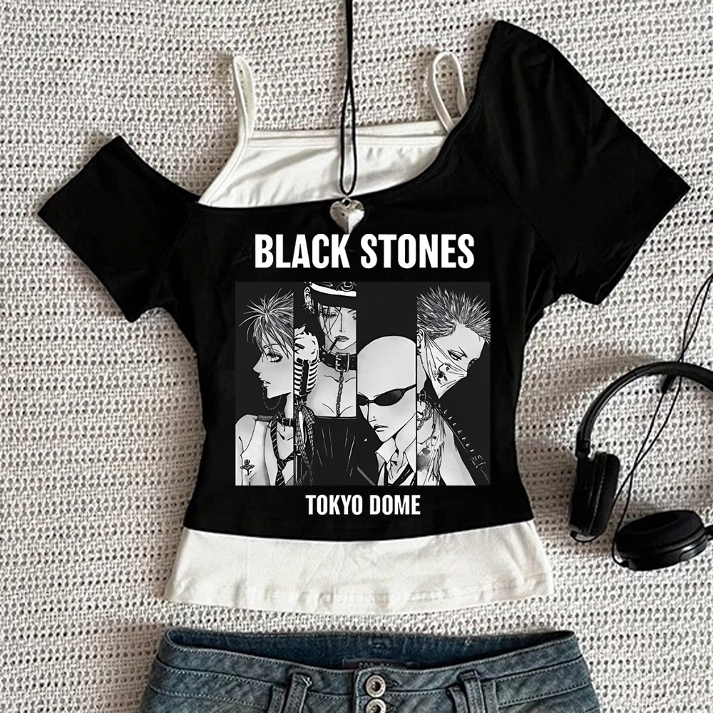 Nana Anime Merchandise - Y2k Nana Osaki Grafische T-shirts Casual