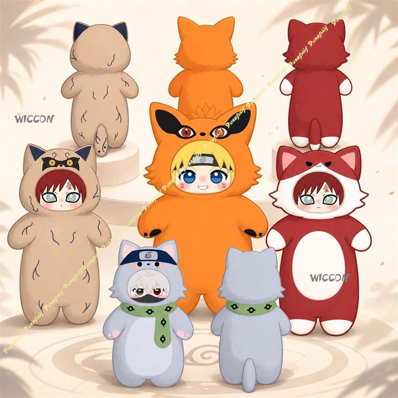 Anime Merchandise Plush Toys - Anime Merchandise Kussen Kakashi Gaara Pop