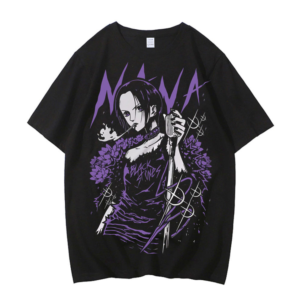 Nana Anime Merchandise - Black Stones Nana Osaki katoenen t-shirt