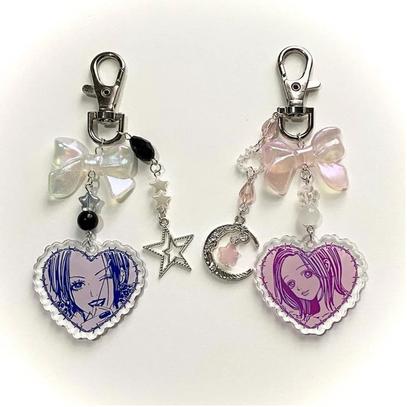 Nana Anime Merchandise - Handgemaakte Nana en Hachi bijpassende sleutelhangers