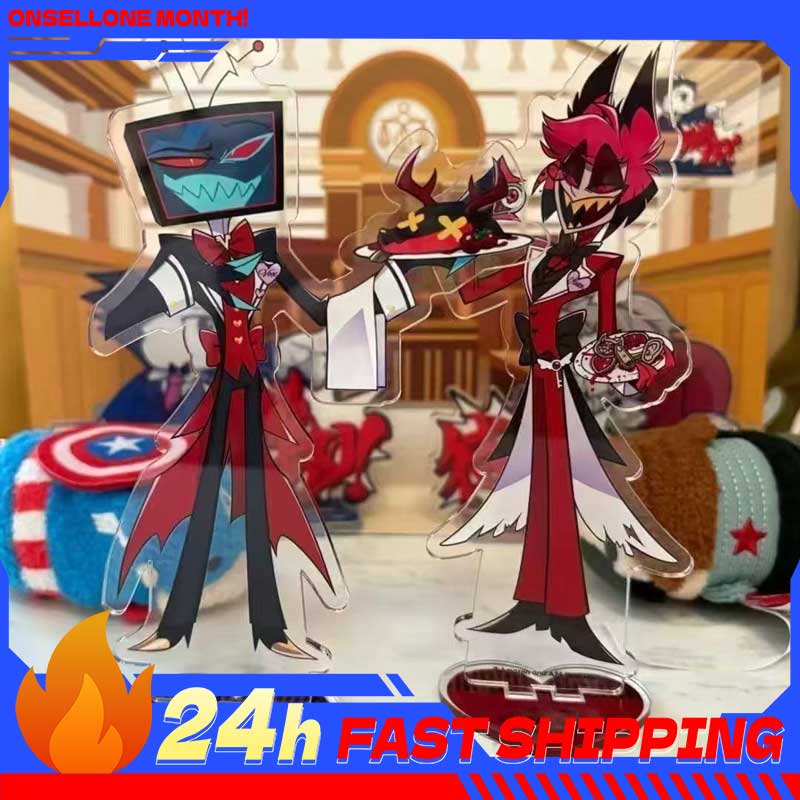 Anime Merchandise Figure - 2 stks Hazbin Anime Randapparatuur Alastor