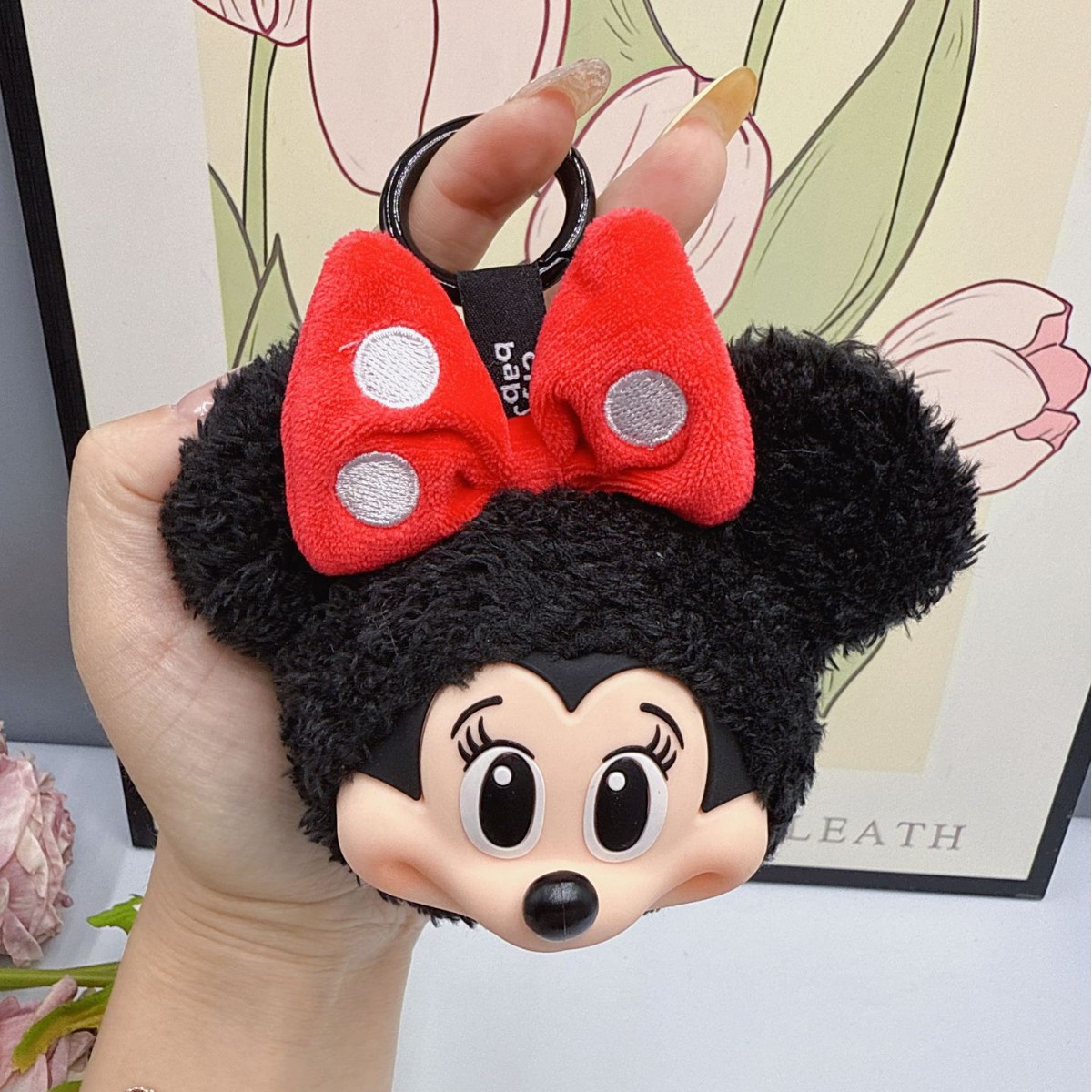 Anime Merchandise Figure - Mickey Minnie Pluche Pop Sleutelhanger Leuke