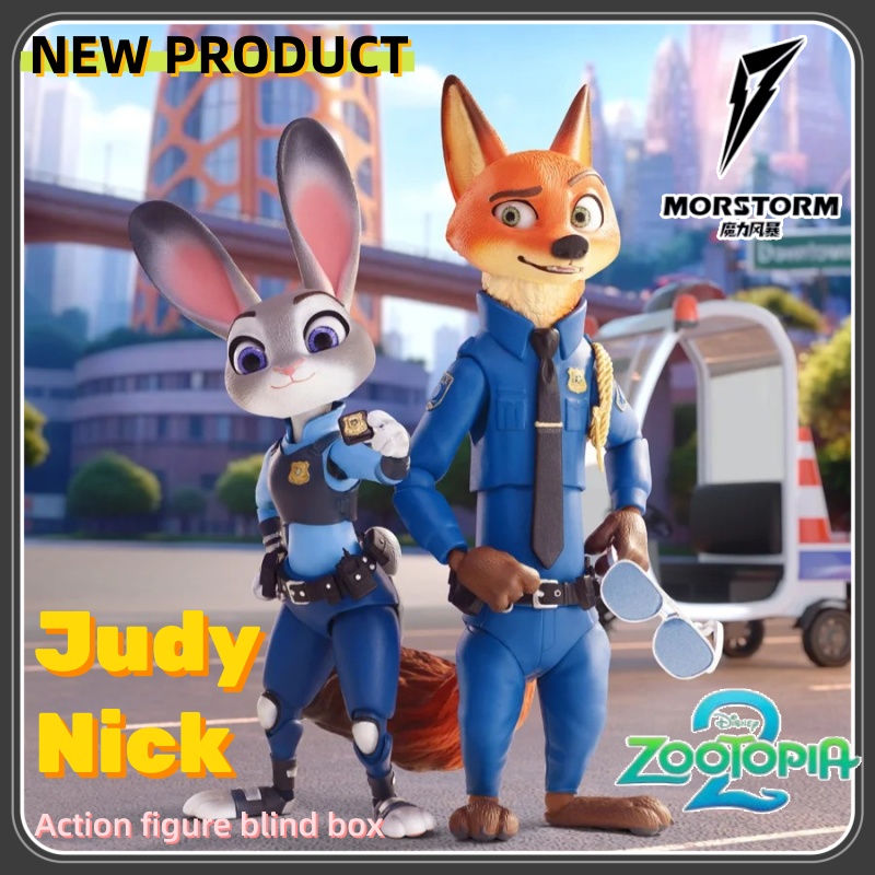 Anime Merchandise Sales - Nieuwe authentieke Morstorm Disney Zootopia 2-actiefiguur