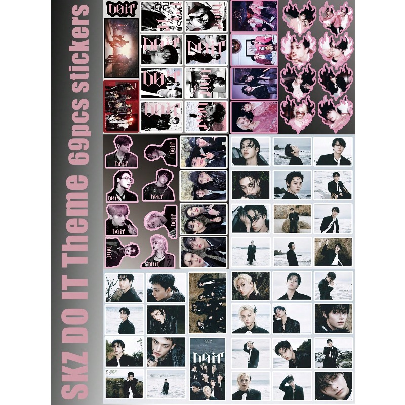 64pcs/65pcs/69pcs StrayKid,SK, - Sticker Sheet Set recensie en prijs
