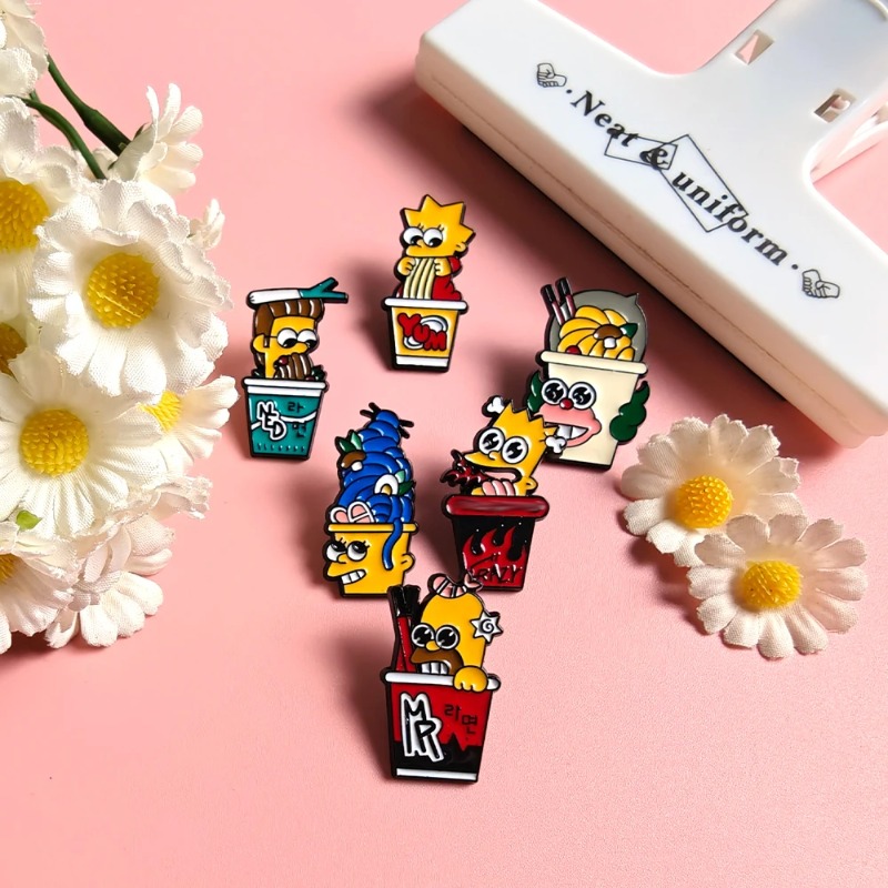 6-delige set The Simpsons Leuk - Enamel Pin Set recensie en prijs