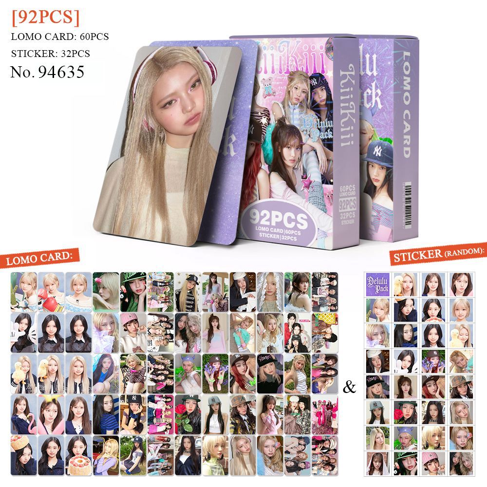 92 stuks KiiiKiii Delulu Pack  - Sticker Sheet Set recensie en prijs