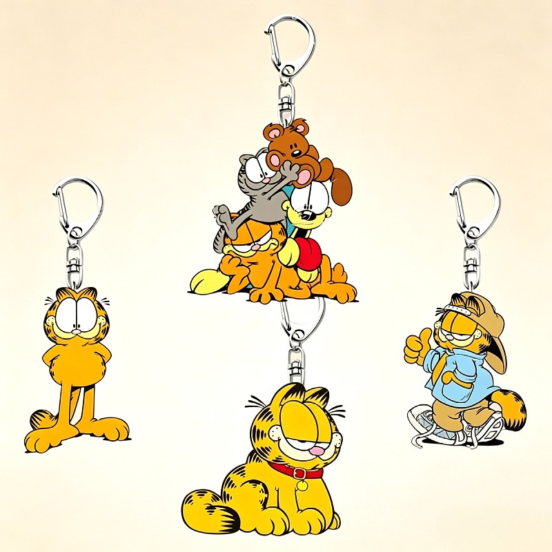Garfield cartoon schattig stud - Anime Merchandise Wholesale recensie en prijs