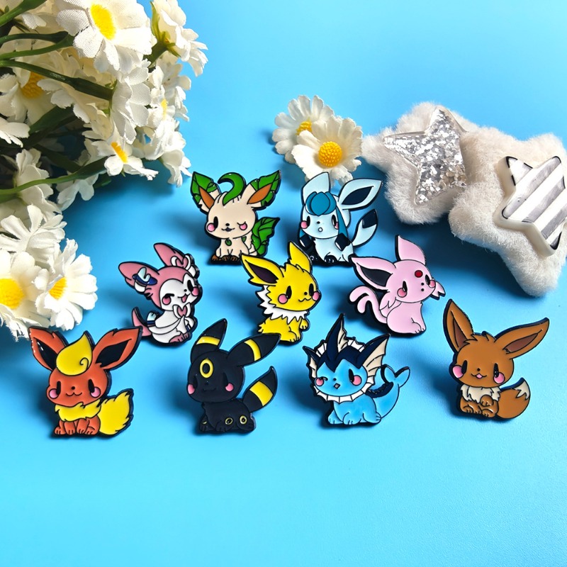 Hete 9-delige Anime Elf Broche - Enamel Pin Set recensie en prijs