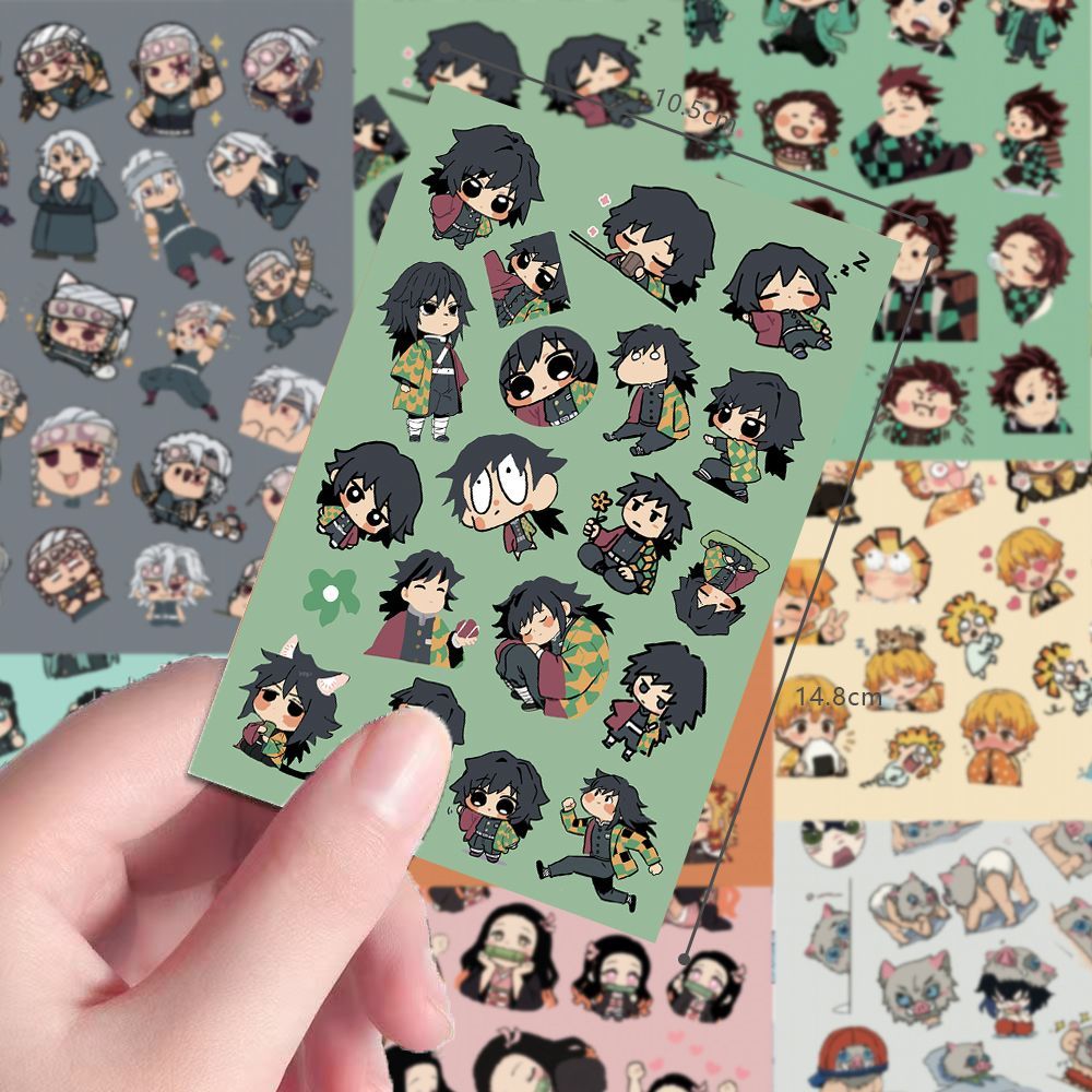 24 stuks Chibi Demon Slayer sc - Sticker Sheet Set recensie en prijs