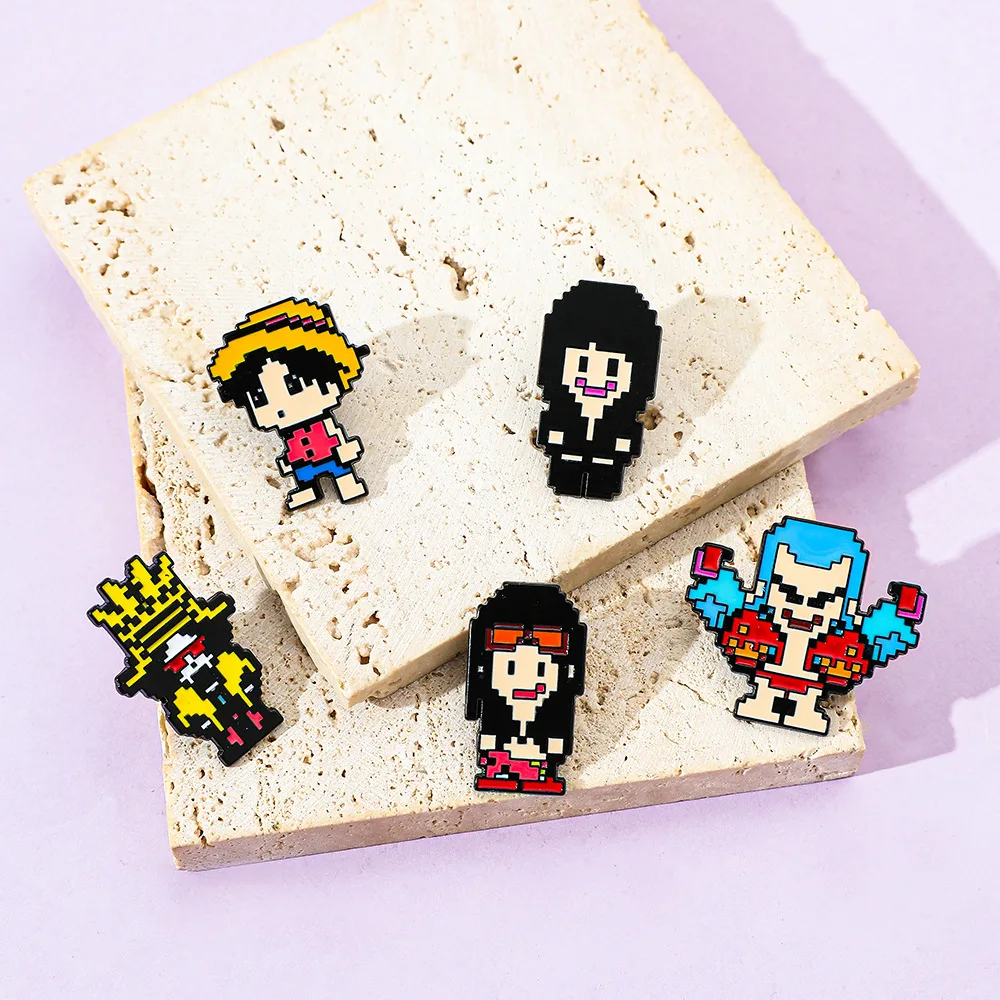 5 stuks Creativiteit Pixel Sti - Enamel Pin Set recensie en prijs