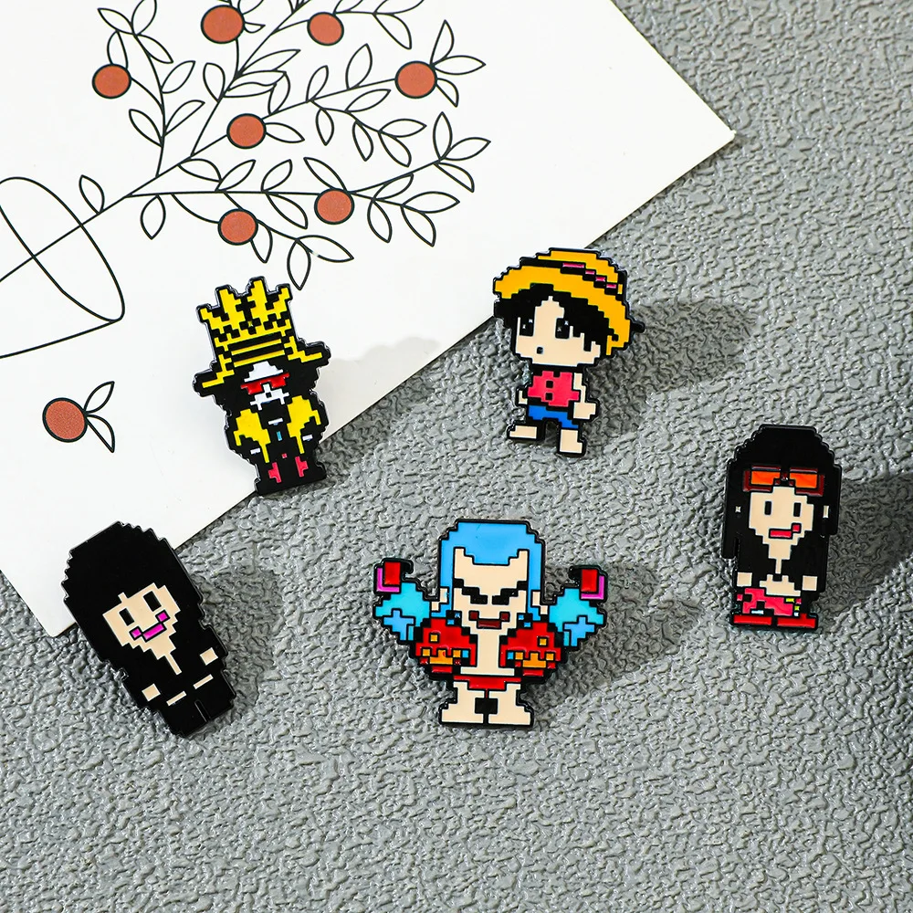 5 stuks Creativiteit Pixel Sti - Enamel Pin Set recensie en prijs