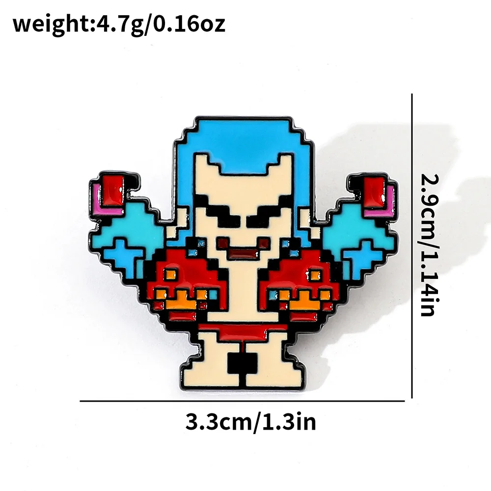 5 stuks Creativiteit Pixel Sti - Enamel Pin Set recensie en prijs