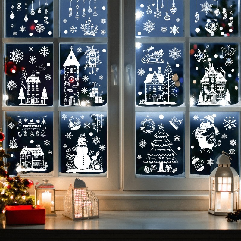9 vellen/set nieuwe statische  - Sticker Sheet Set recensie en prijs