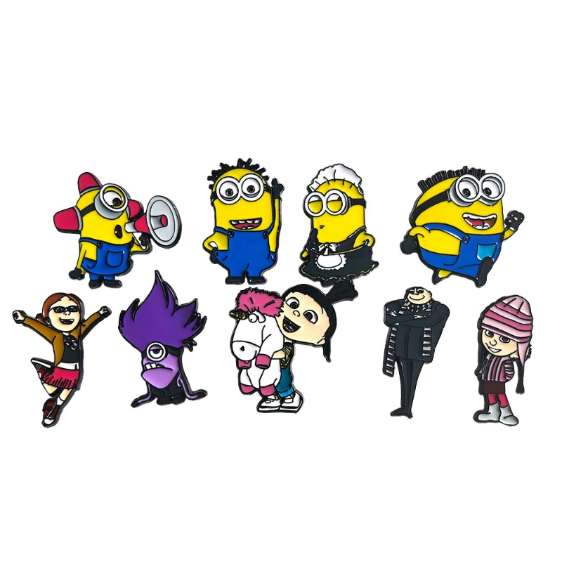 9 stks Nieuwe Leuke Cartoon Mi - Enamel Pin Set recensie en prijs