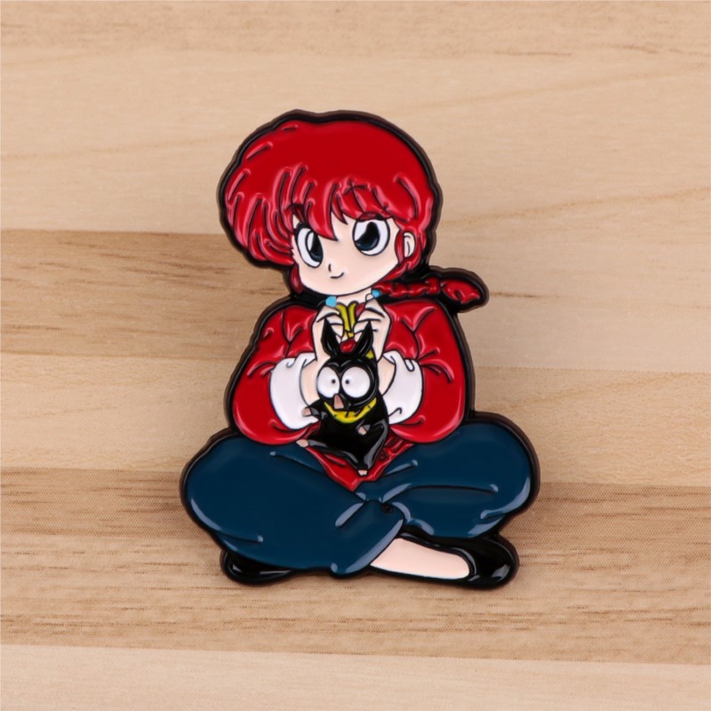 Schattige Q-versie cartoon mei - Enamel Pin Set recensie en prijs