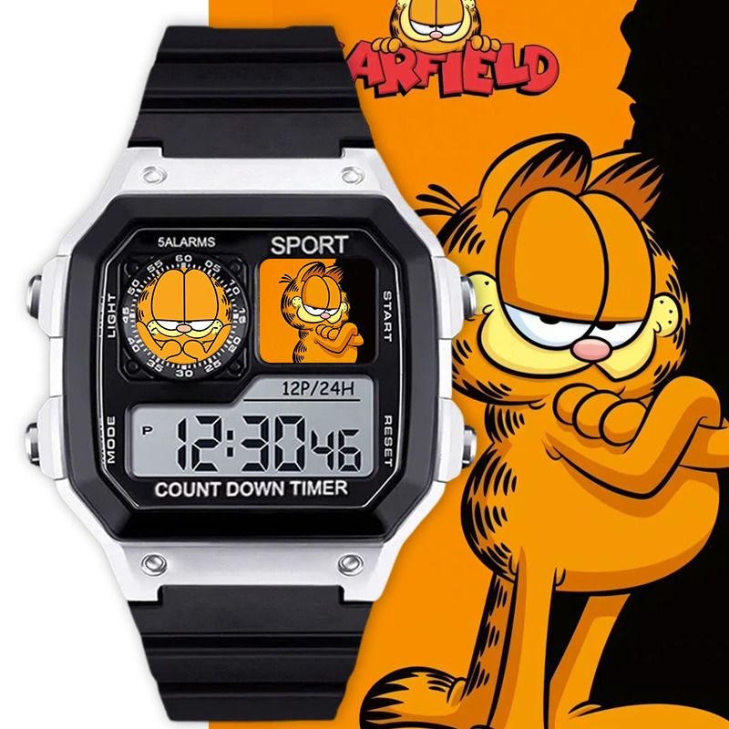 Garfield cartoon schattig stud - Anime Merchandise Wholesale recensie en prijs