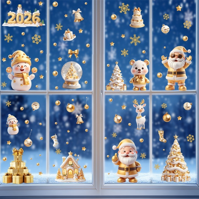 6-vellen set met kerstbal Nieu - Sticker Sheet Set recensie en prijs