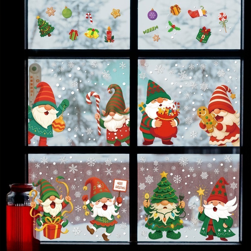 9 vellen/set Kerstman elf snee - Sticker Sheet Set recensie en prijs