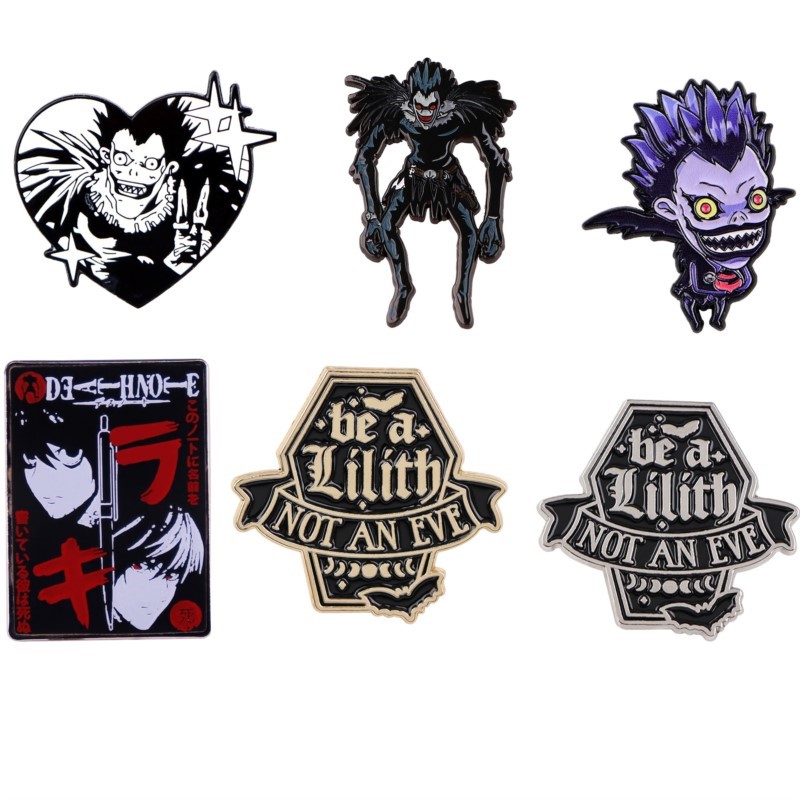 Leuke gotische donkere demon m - Enamel Pin Set recensie en prijs