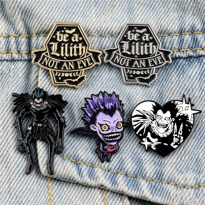 Leuke gotische donkere demon m - Enamel Pin Set recensie en prijs