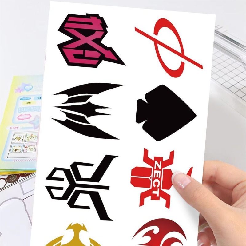 60 vellen Kamen Rider logo-sti - Sticker Sheet Set recensie en prijs